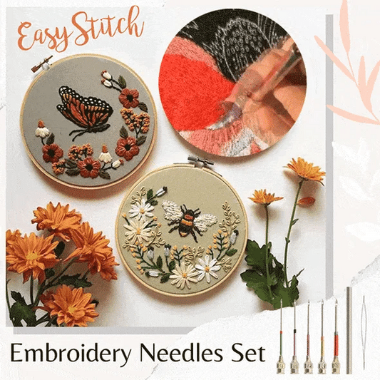 Ceebyx™ Stitch Embroidery Stitching Punch Needles Set